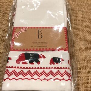 NIP Ellen Degeneres Christmas napkins